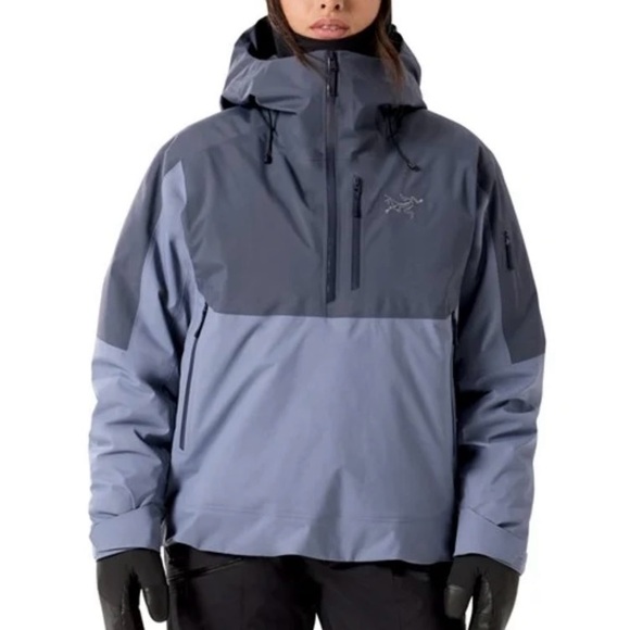 Arc'teryx Women’s Anorak Jacket (M) AND Pants (6), Two-Tone “Stratus”